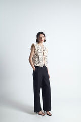 Object Chaleco bordado Gris