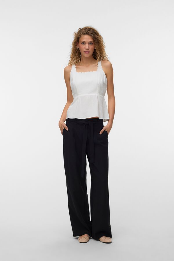 Vero Moda Top de tirantes Blanco
