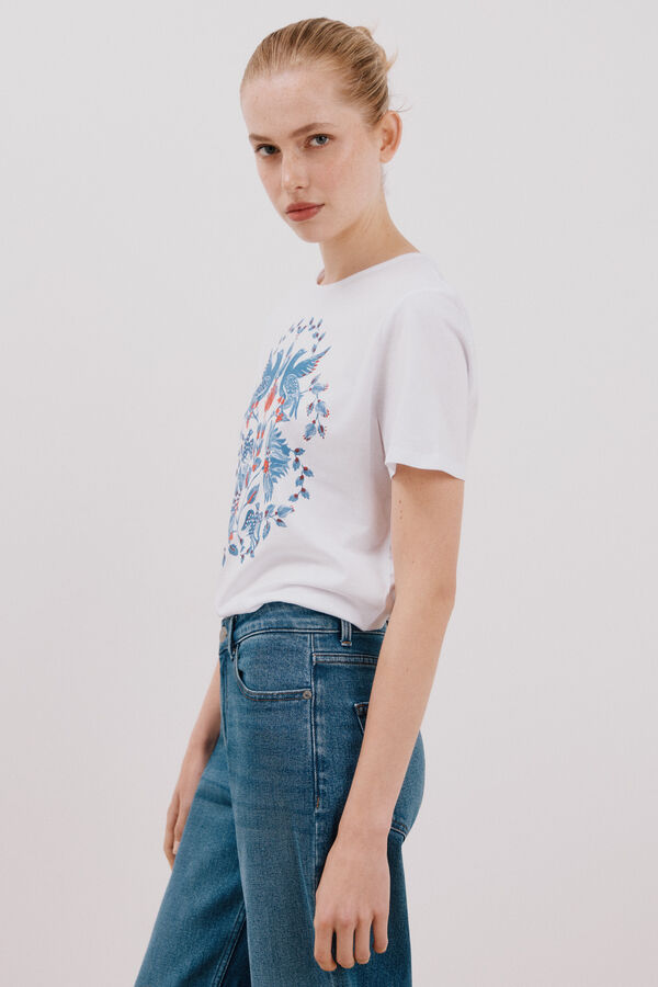 Cortefiel T-shirt estampada Multicolorido