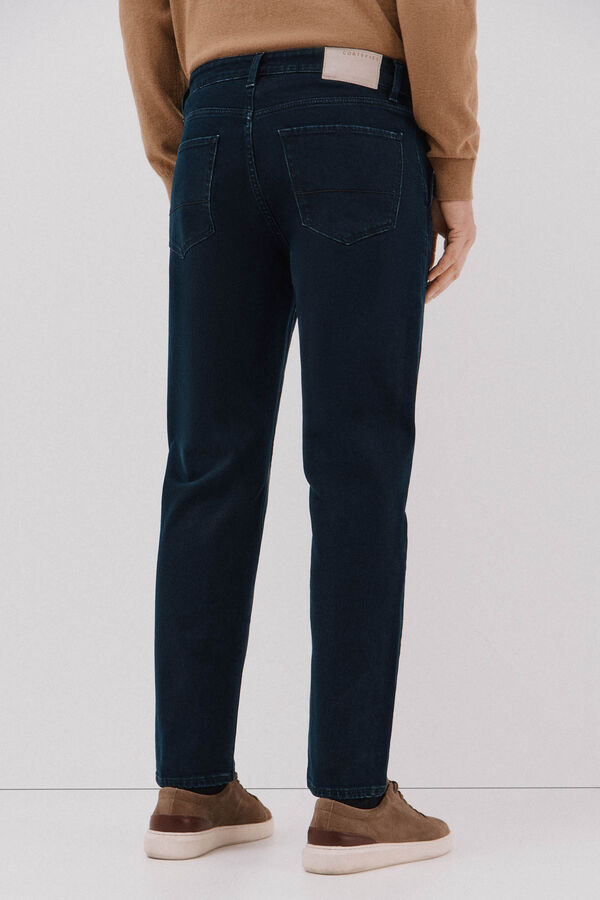 Cortefiel Pantal&oacute;n vaquero tapered fit Azul marino