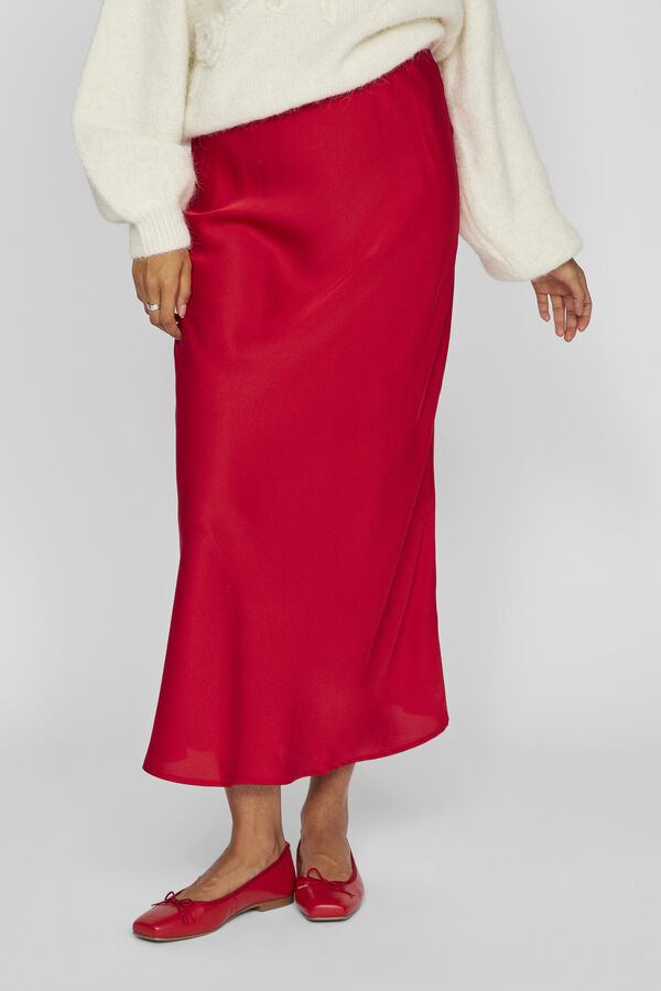 Vila Falda midi sat&eacute;n Rojo