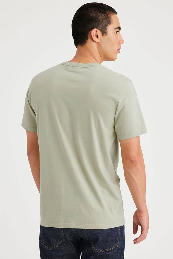 Dockers Camiseta slim fit logo Beige