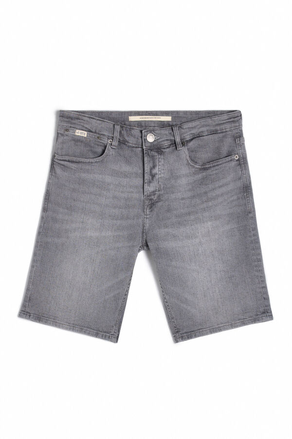 OOTO Bermuda denim logo OOTO Cinzento