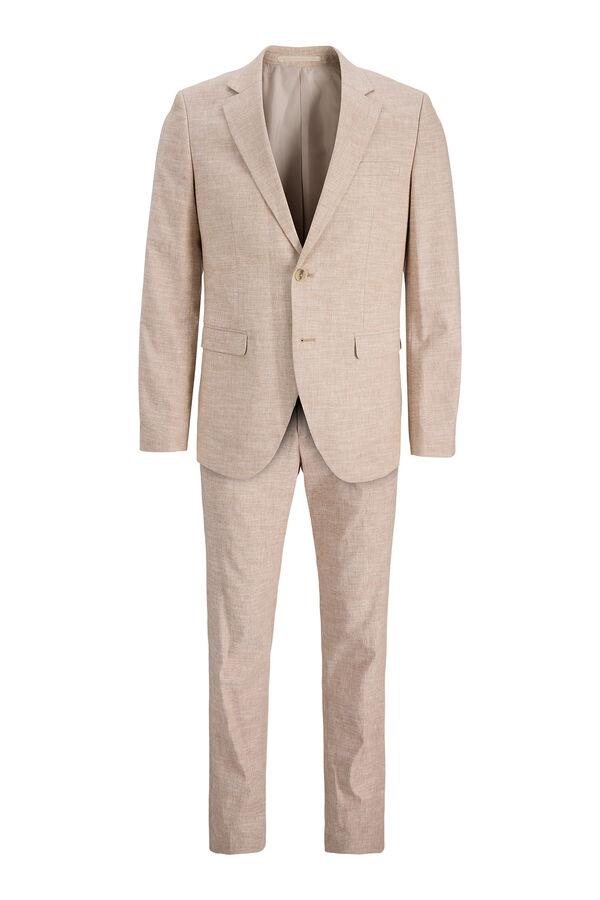 Jack & Jones Traje de dos piezas slim fit Beige