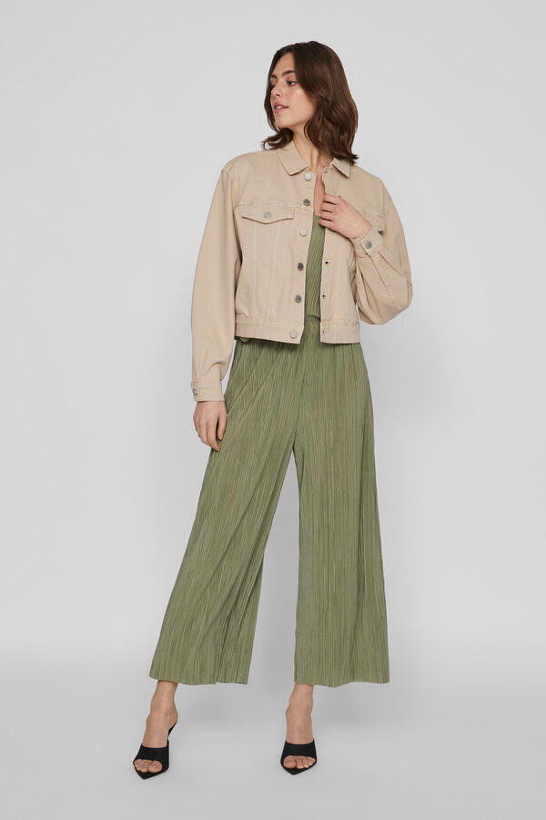 Vila Chaqueta corta vaquera Gris