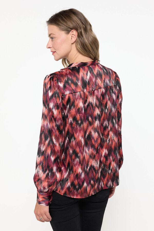 Vero Moda Camisa manga comprida estampada Roxo