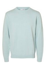 Selected Jersey de punto fino Azul
