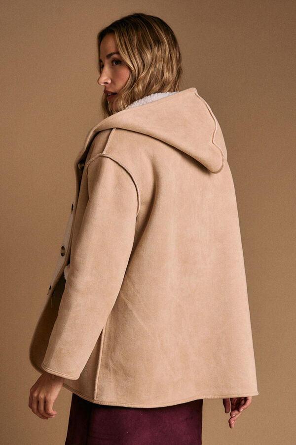 Pol&iacute;n Et Moi Abrigo borrego Mariale Arena