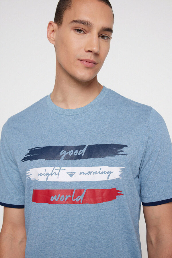 Privata Pijama corto good night Azul