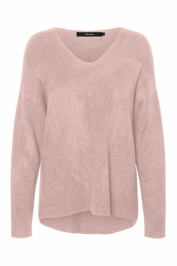 Vero Moda Curve Jersey básico de punto Curve Rosa