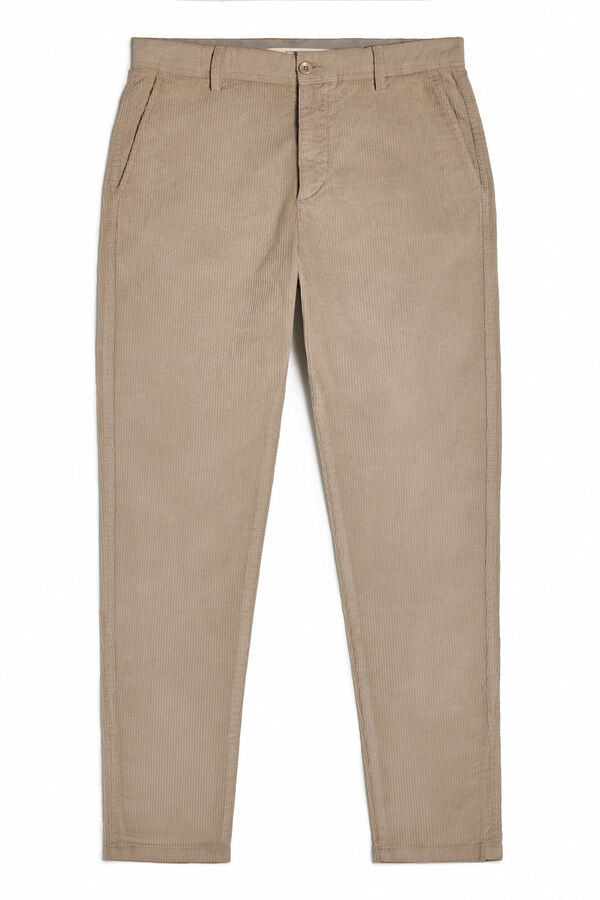 OOTO Pantal&oacute;n chino pana Beige