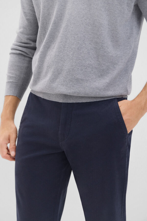 Cortefiel Cal&ccedil;as chino regular fit Azul