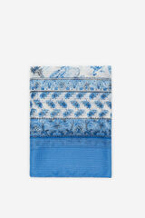 Cortefiel Fulard estrctura cachemires Azul