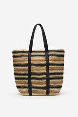 Cortefiel Bolso shopper rayas Multicolor