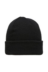 Selected Gorro confeccionado con Lana RWS. Negro