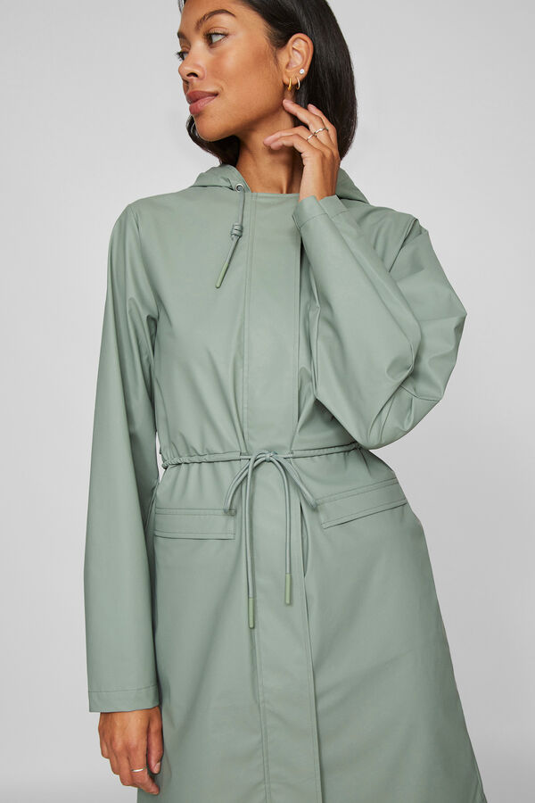 Vila Capa de chuva comprida Cinzento