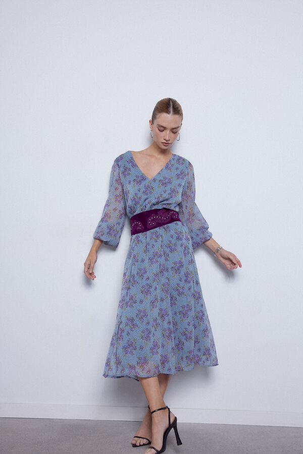 Slowlove Vestido estampado Multicolor