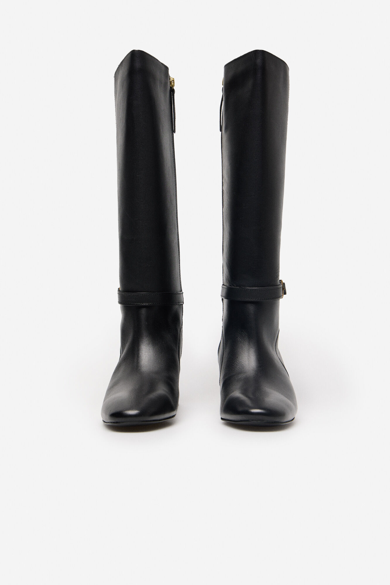 Cortefiel Bota piel napa hebilla