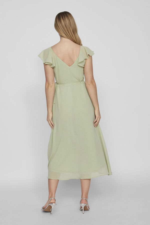 Vila Vestido midi Verde