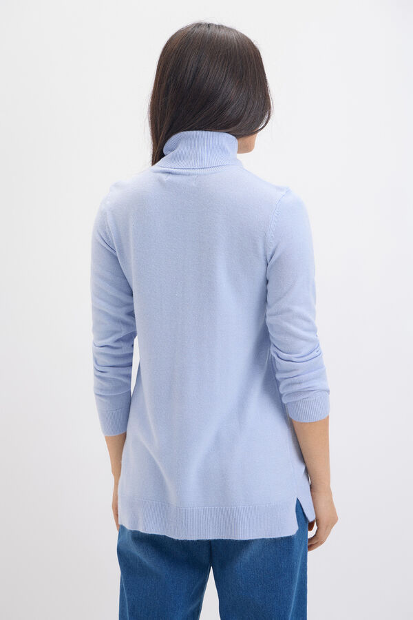 Cortefiel Camisola gola alta Azul