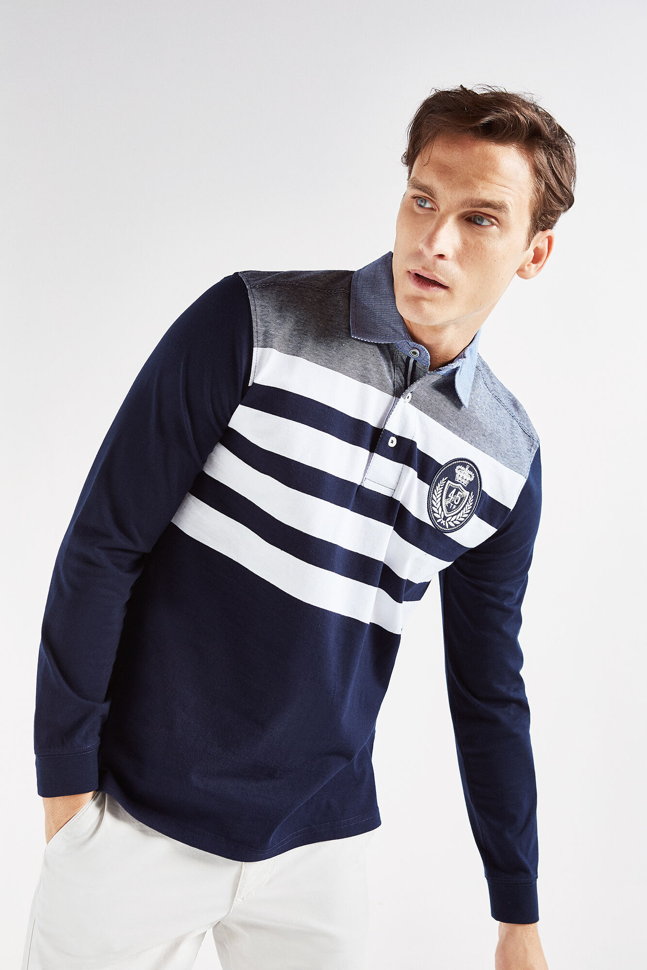 polos manga larga cortefiel