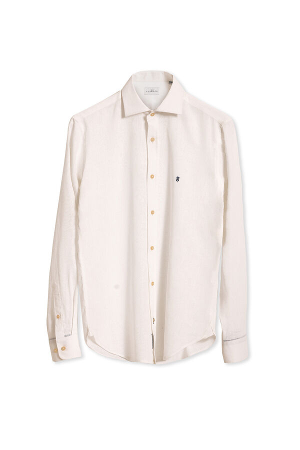 PuroEGO Camisa lino Blanco