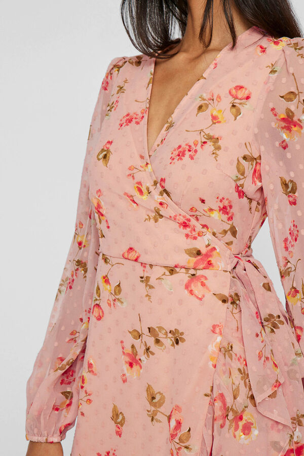 Vila Vestido de festa midi Subiu