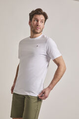 Street Monkey T-shirt manga curta Branco