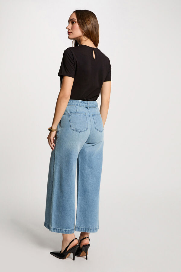 Morgan Camisola de manga curta Preto