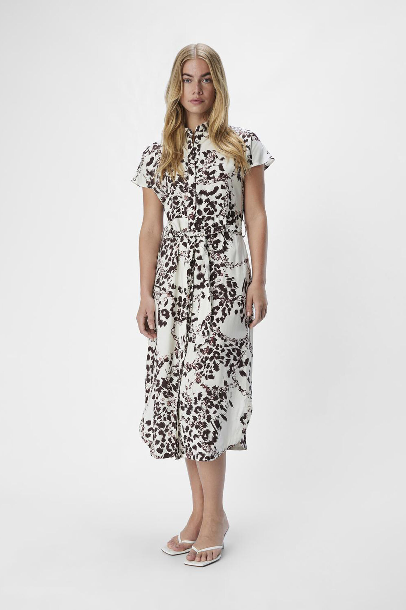 Object Vestido camisero manga corta