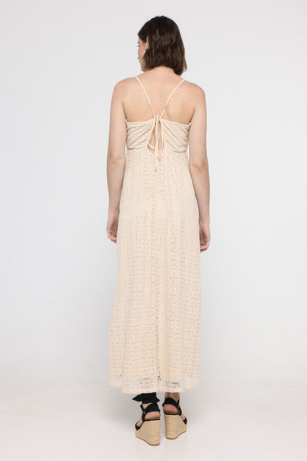 Vero Moda Vestido longo com vazado Cinzento