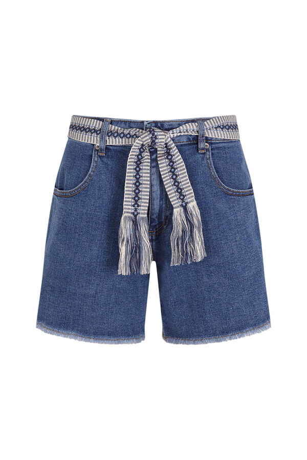 Slowlove Shorts de laço Azul