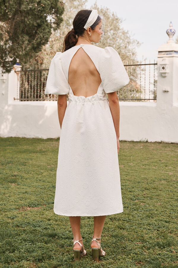 Pol&iacute;n Et Moi Vestido de novia Camelia Blanco