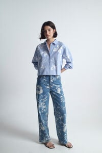 Object Jeans estampado