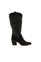 Maria Mare Botas cowboy Negro