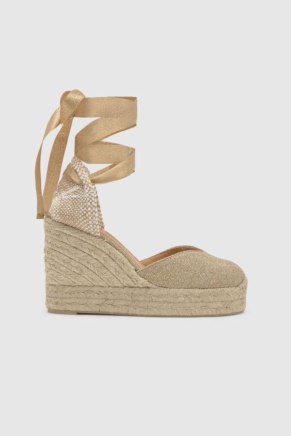 Castañer Chiara alpargatas Dourado