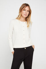 Cortefiel Cal&ccedil;a marine velvet&oacute;n Preto