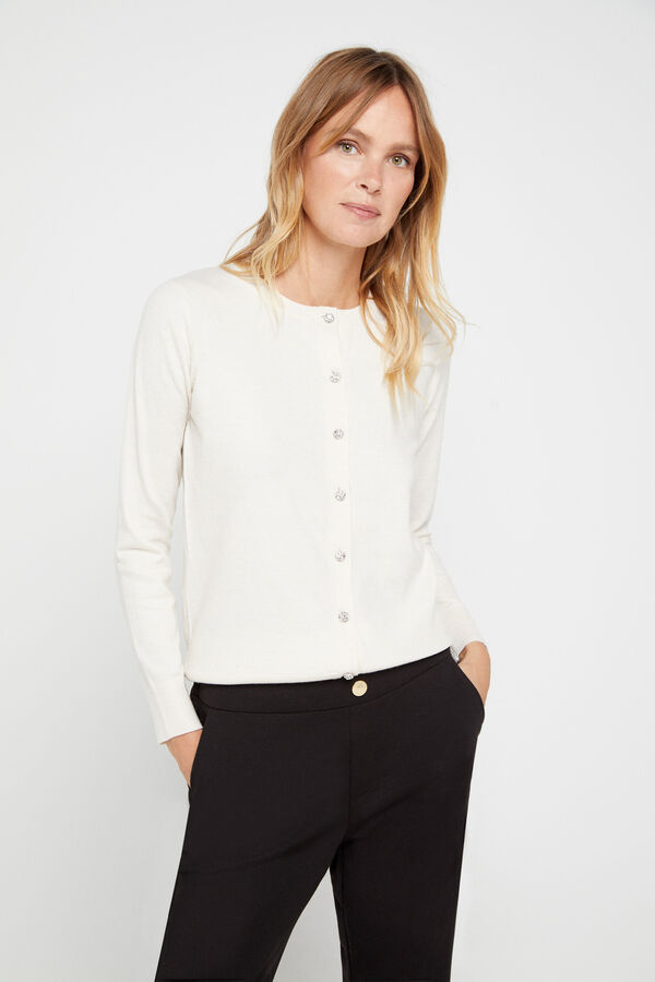 Cortefiel Cal&ccedil;a marine velvet&oacute;n Preto