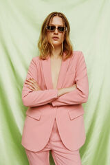 Object Blazer cl&aacute;sica Rosa