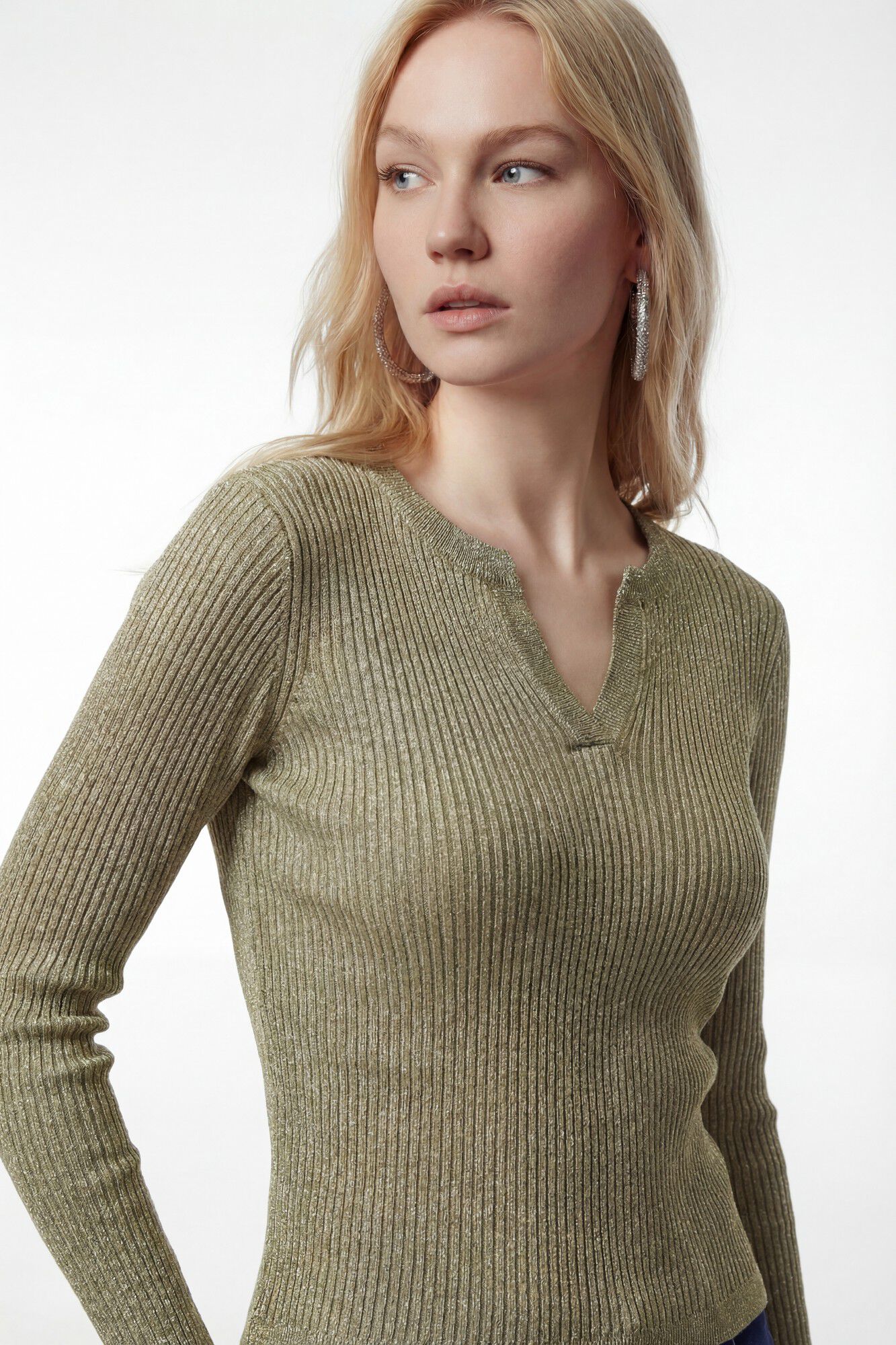 Vero Moda Top de punto detalles l&uacute;rex