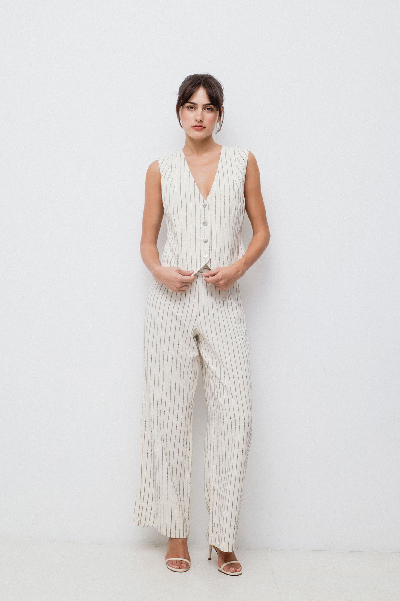 Vila Chaleco de vestir abotonado