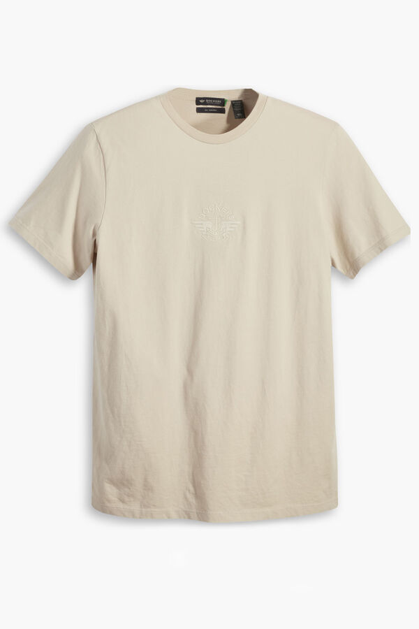 Dockers Camiseta logo slim fit Beige