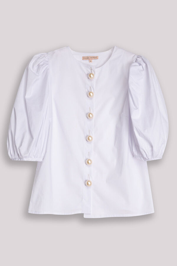 Dolores Promesas Blusa manga bufante Jane Branco