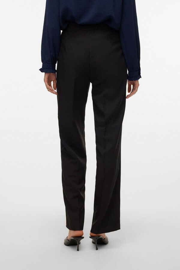 Vero Moda Cal&ccedil;as formais de mulher de corte reto Preto