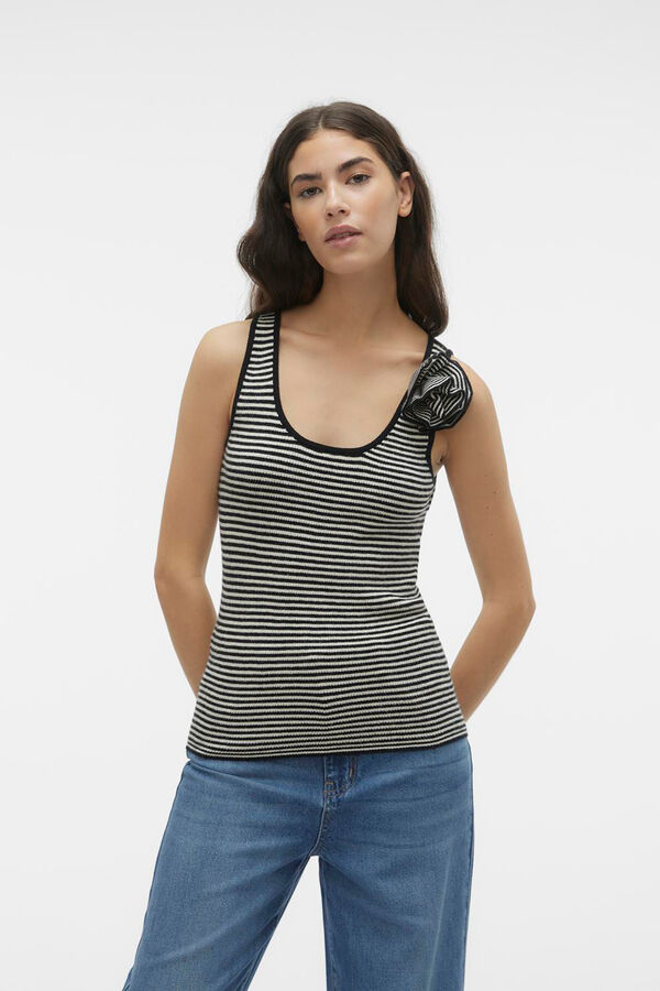 Vero Moda Camiseta de tirantes Negro