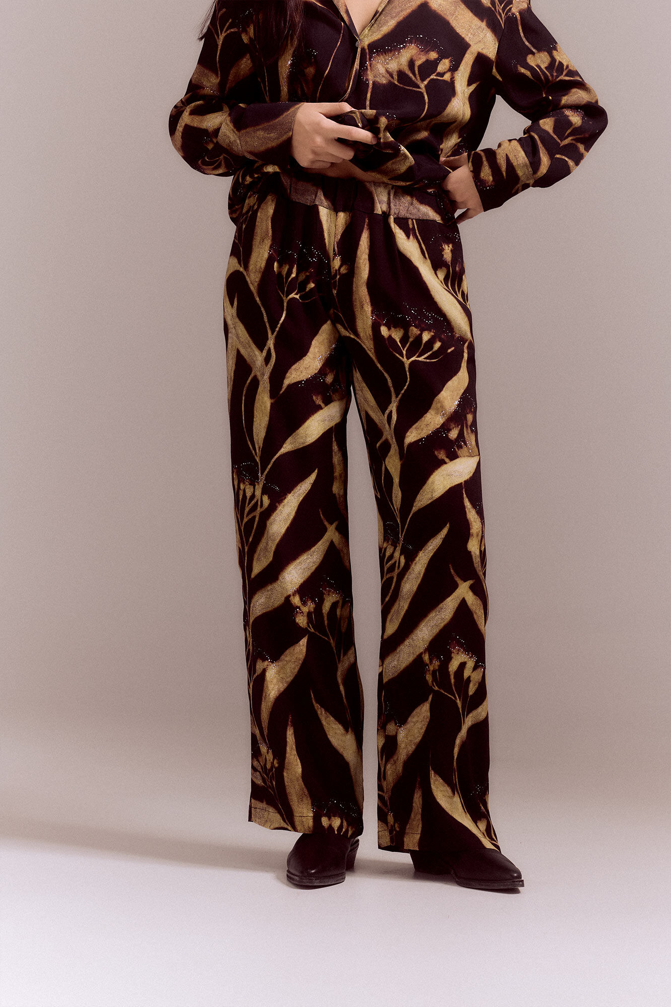 Slowlove Cal&ccedil;as compridas fluidas