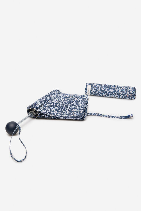 Cortefiel Paraguas estampado Estampado azul