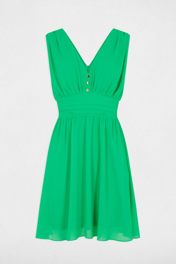 Morgan Vestido curto evas&ecirc; Azul