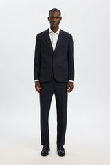 Selected Americana de lana slim fit Azul marino