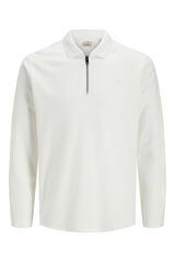Jack & Jones Polo de manga comprida regular fit Branco
